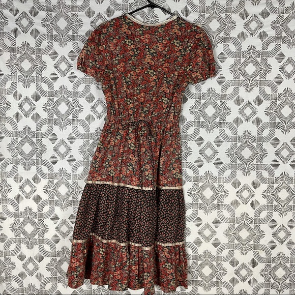 Vintage 70's Prairie Dress - Picture 11 of 11